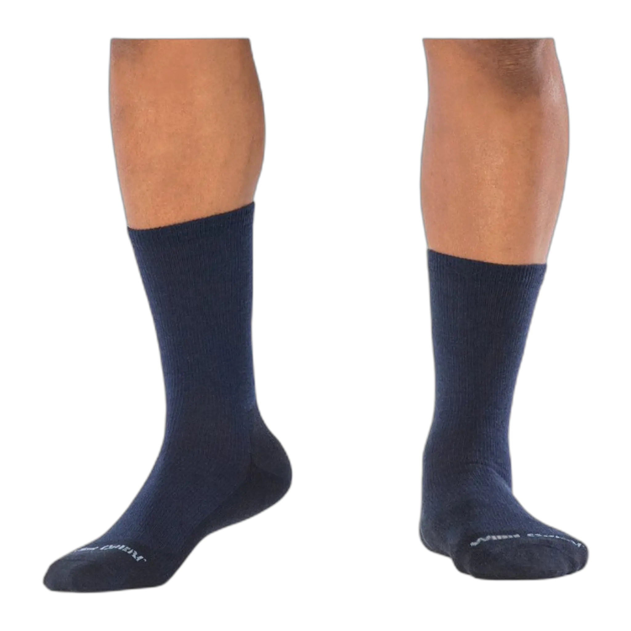 Men's Solid Lightweight Crew Socks