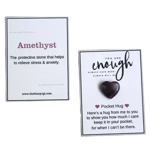 Natural Gemstone Pocket Hugs - Amethyst