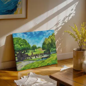 Fort Inspired OG Poster Canvases - Classic Video Game Artwork Room Decor, Funny Gifts, Home Decor Ideas 2026, Gift For Him, Home Decor Living Room, Summer Essential