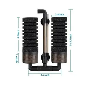 Hygger Aquarium Biochemical Double Sponge Filter