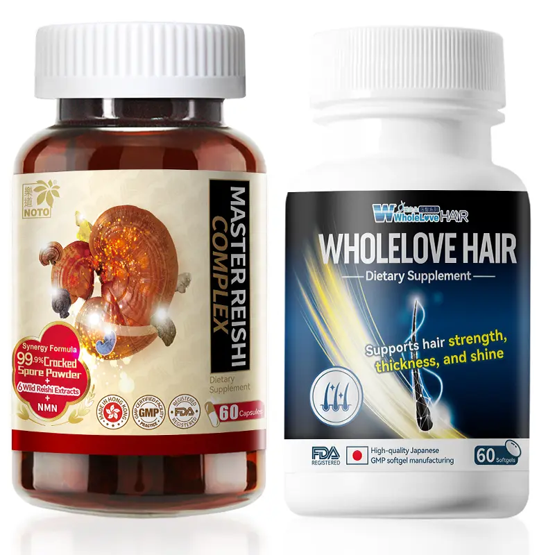Cortisol Balance & Hair Growth Bundle  energy mood  support Hair Shedding & Thinning Stack Bio-Hack for Hair Restoration& Deep Sleep, Mushroom Adaptogens Hair Rescue System Grow Thicker Hair with Saw Palmetto Natural Anxiety Remedy anti-aging summervibes