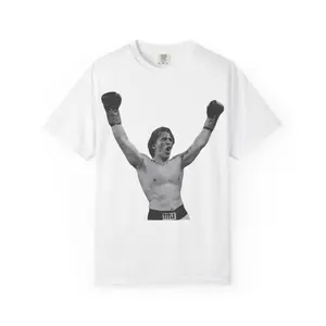 Victory Pose T-shirt | Retro Boxing Illustration