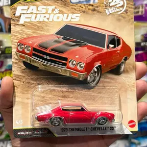 Red 1970 Chevy Chevelle SS Fast and Furious Diecast car 1:64 scale