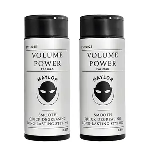 MAYLOR Men's hair powder, Easy to Apply - Instantly Adds Texture & Volume, All-Natural Ingredients, Strong Hold, Hair Powder for Men,Non-Sticky, Natural Look