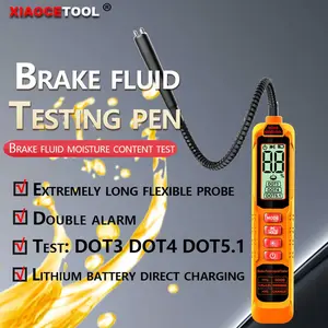 Brake Fluid Tester with Digital Display, High Precision Measurement for Automotive & Motorcycle Brake Fluid Water Content, Automotive Repair Tools