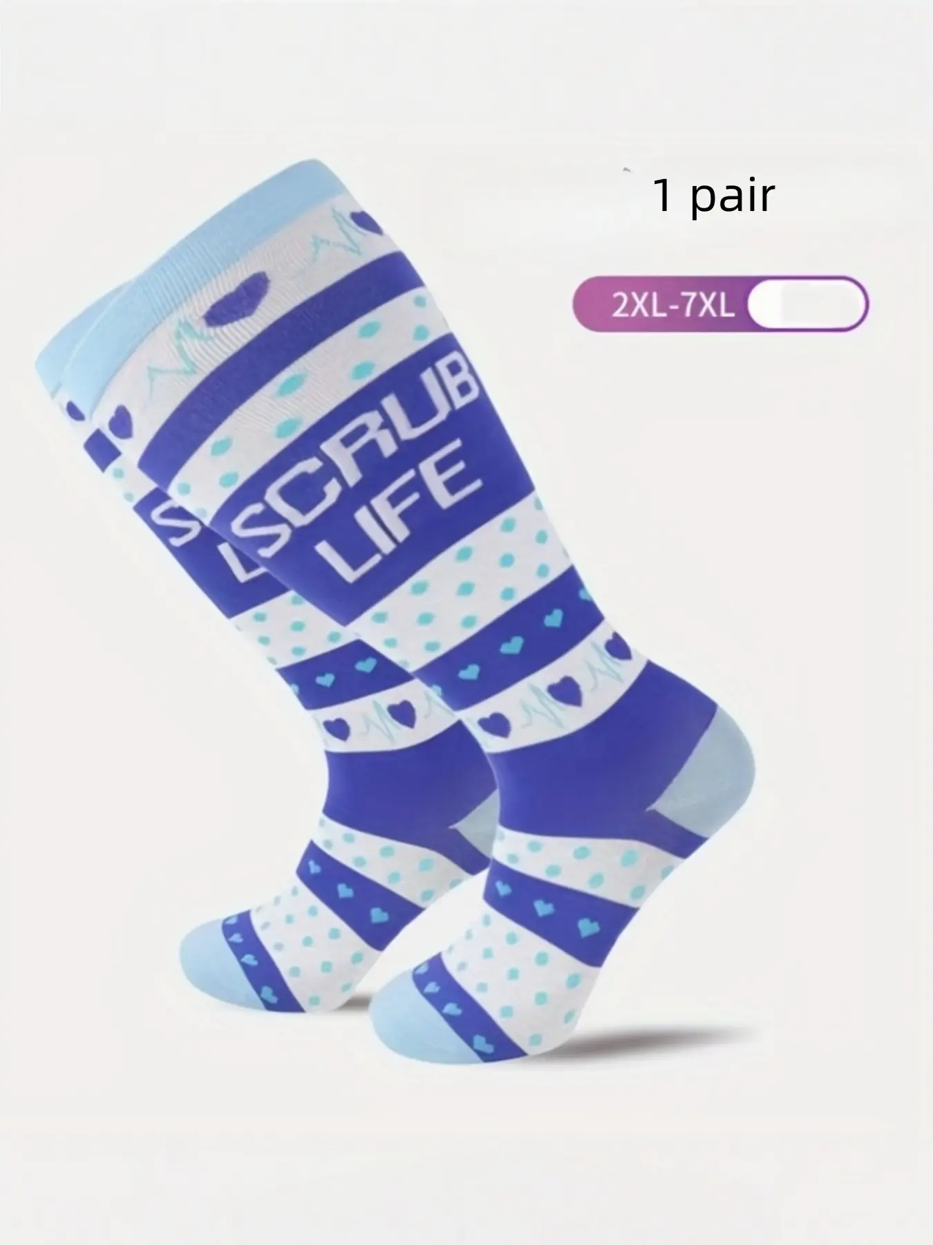 Women's Circulator Medium Graduated Compression Socks, Mushroom Color, M/l Size, Comfortable and Supportive Socks for Daily Wear