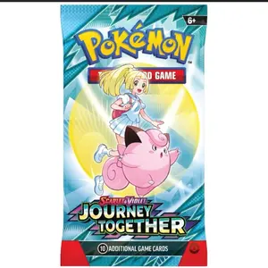 X1 Pokémon TCG Scarlet & Violet Journey Together 10 Additional Game Cards for Ages 6+