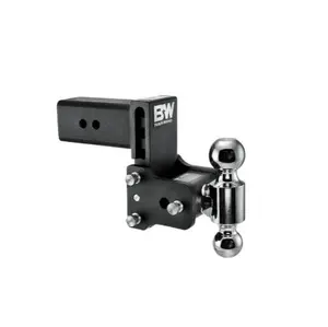 B&W Tow & Stow Adjustable Trailer Hitch 3" Receiver Dual Ball 4.5" Drop - TS30037B