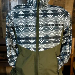 Women’s Aztec Print Soft Shell Jacket Casual