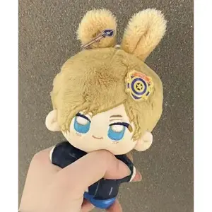 10cm Resident Leon.Scott.Kennedy Chris Redfield Evil9 Albert Wesker Plushie Stuffed Toys Plush Dolls Backpack Decorative Pendant