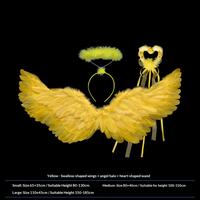 Yellow wings + headband + wand