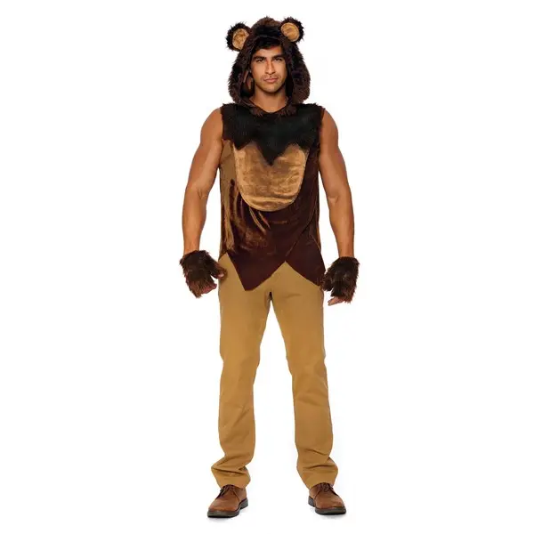 Men's Bad Bear Costume
