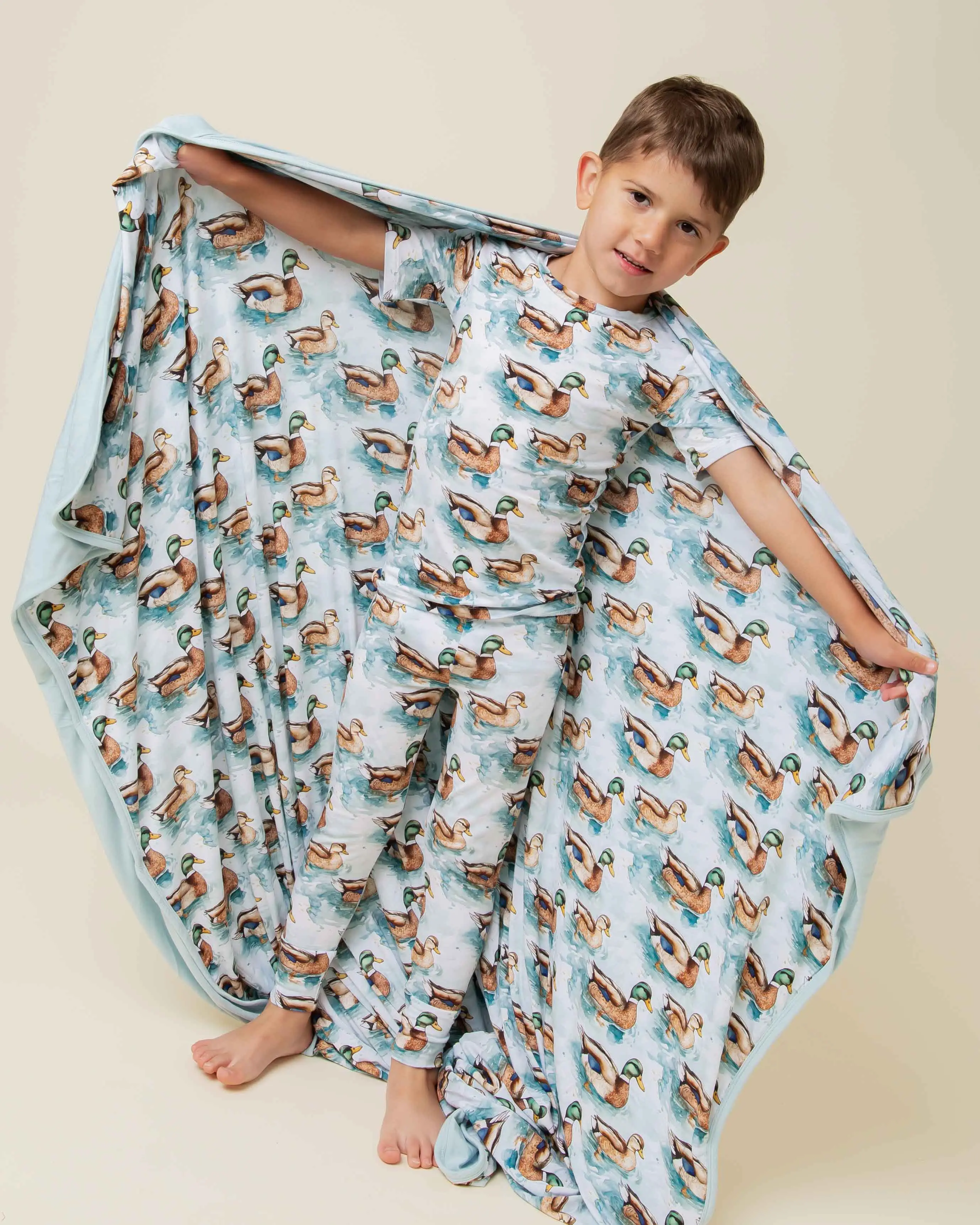 What The Duck Short Sleeve Pajama Set