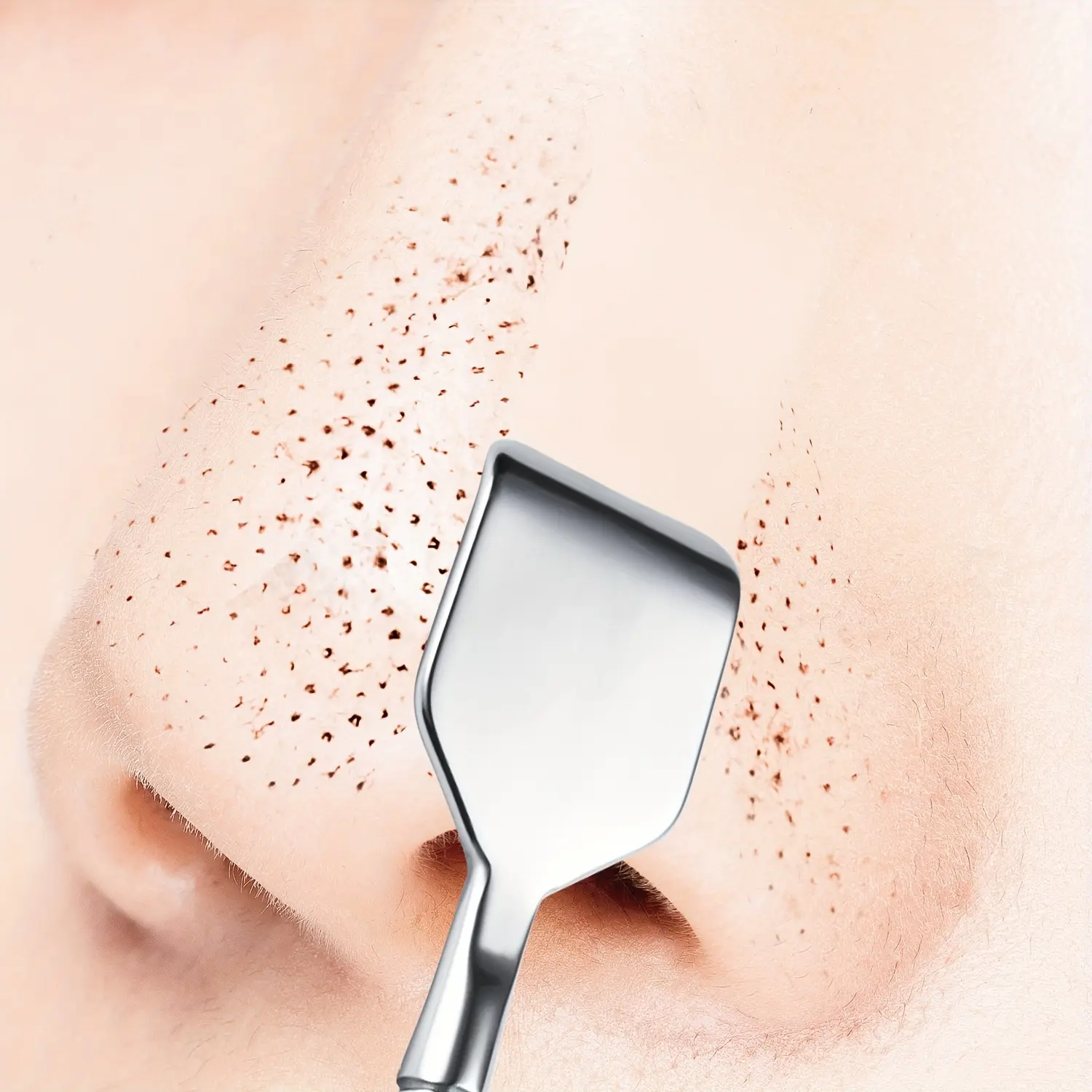 Double Head Stainless Steel Blackhead Shovel Face Pore Cleaning Nose Remove Blackhead Cleansing Tool Skin Care Beauty Tool
