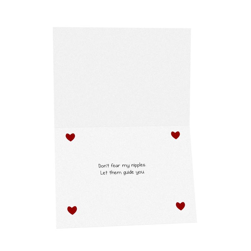 Nipples - NSFW Love & Friendship Greeting Card