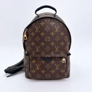Pre-owned Louis Vuitton CANVAS Backpacks Palm Spring PM Monogram Backpack Brown