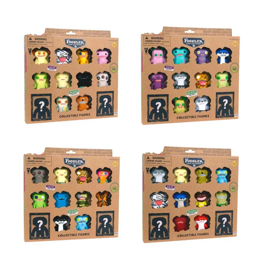 Fuggler Collectible Figures 12-Pack Deluxe Box – Includes 1 Rare + 1 ...