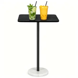 Marble Base Side Table, Tall Pedestal Table, Sofa End Table, Accent Side Table, Laptop Snack Table, Bar Cocktail Table, Patio Outdoor Side Table, Small Living Room Side Table, Apartment Side Table