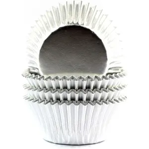 Foil Cupcake Liners Standard Baking Cups 100 count ()