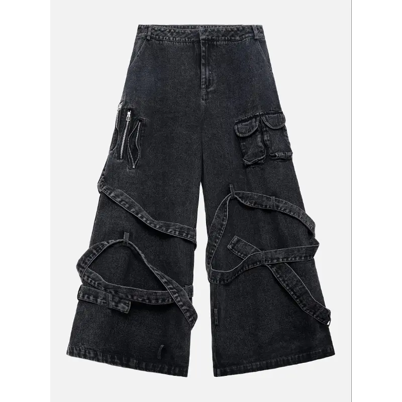 Men's and Women's Y2K streetwear with gothic and grunge styles