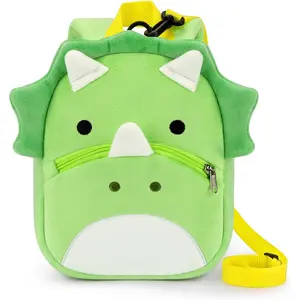 XY-CPB03 Toddler Backpacks for Girls 2-4: Plush Backpack -3D Animal Cartoon Mini Travel Bag -10 inch Toddler Backpack Leash