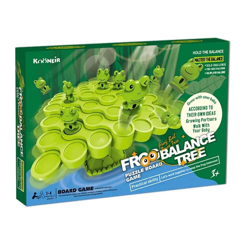Frog Balance Tree - Balance Game | Jouet d'écoulement de Bureau pour Les créatifs | Jeux interactifs Parent Son House School Travel