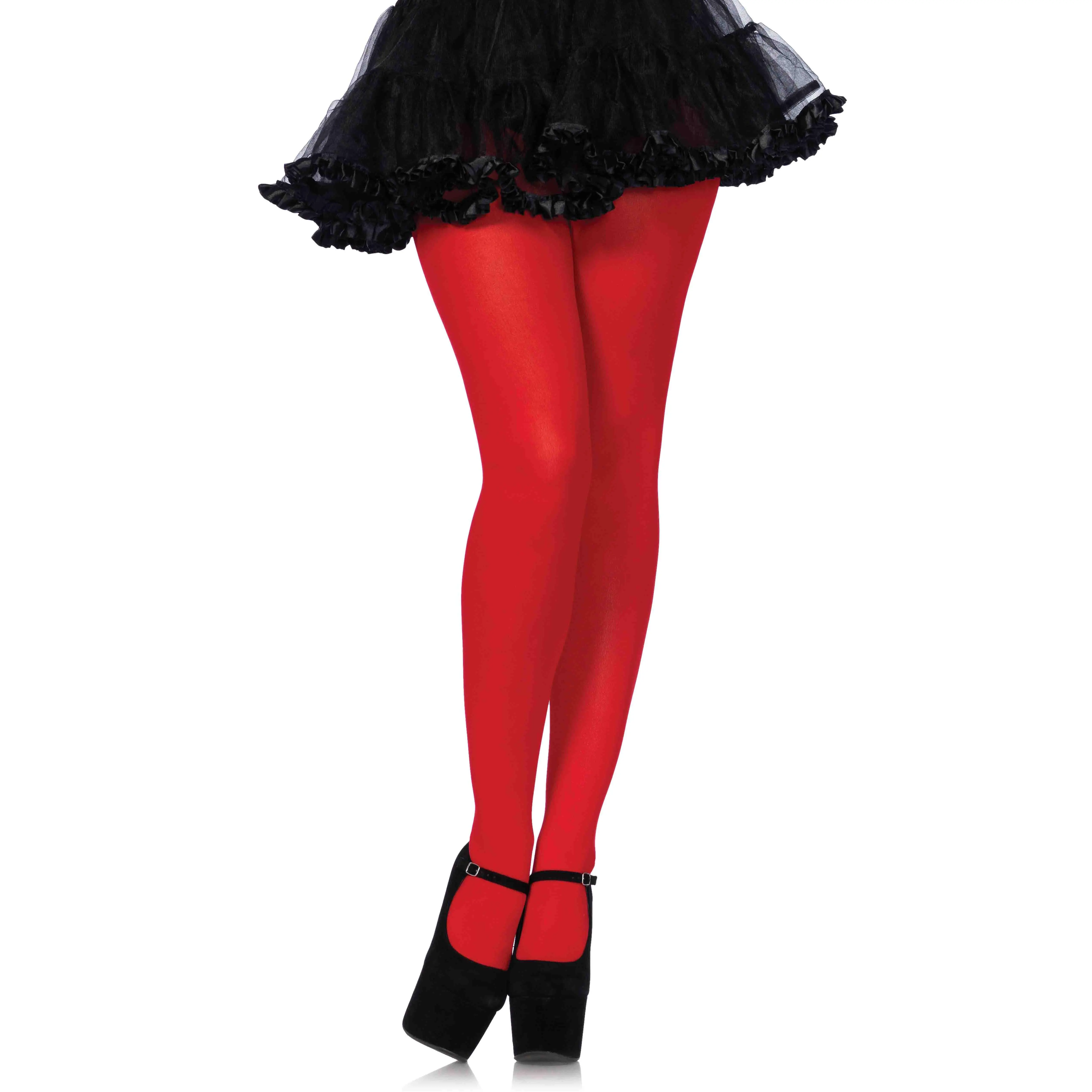 Ari Nylon Women's Tights Red