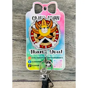Pirate Inspired Badge Reel/ID Clip-Retractable Clips-(Alligator, Belt, MRI Safe, Carabiner) & Non-Retractable Clips