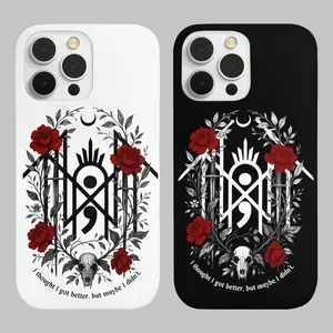 Sleep Token Rose Lyrics Caramel Phone Case, Case for iPhone 16 15 14 13 12 11 X, Samsung S25 S24 S23 S22 S21, Tough Phone Case, Gift for fan