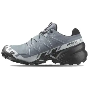 Salomon Speedcross 6 GTX Women's Low-Cut Hiking Shoes with Comfort, Cushioning, and Durability in Blue-Gray Trending Shoes, House White Official Shoes to Get / Maison Mihara