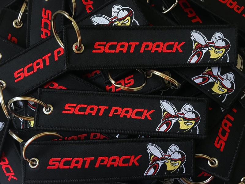 Keychain Jet Tag For Scatpack Key Ring Makes For A Unique and Cool Gift For Car Guys, Fans, Enthusiasts Dad, Friend, Him, Her & More