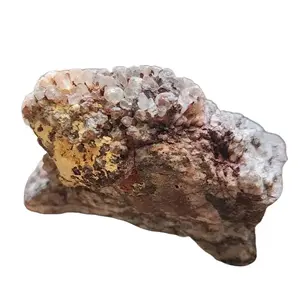 Red Druzy Crystal Cluster on Natural Matrix – Arizona