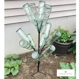 Bottle Tree for Garden | Outdoor Decoration | Gift For Gardener