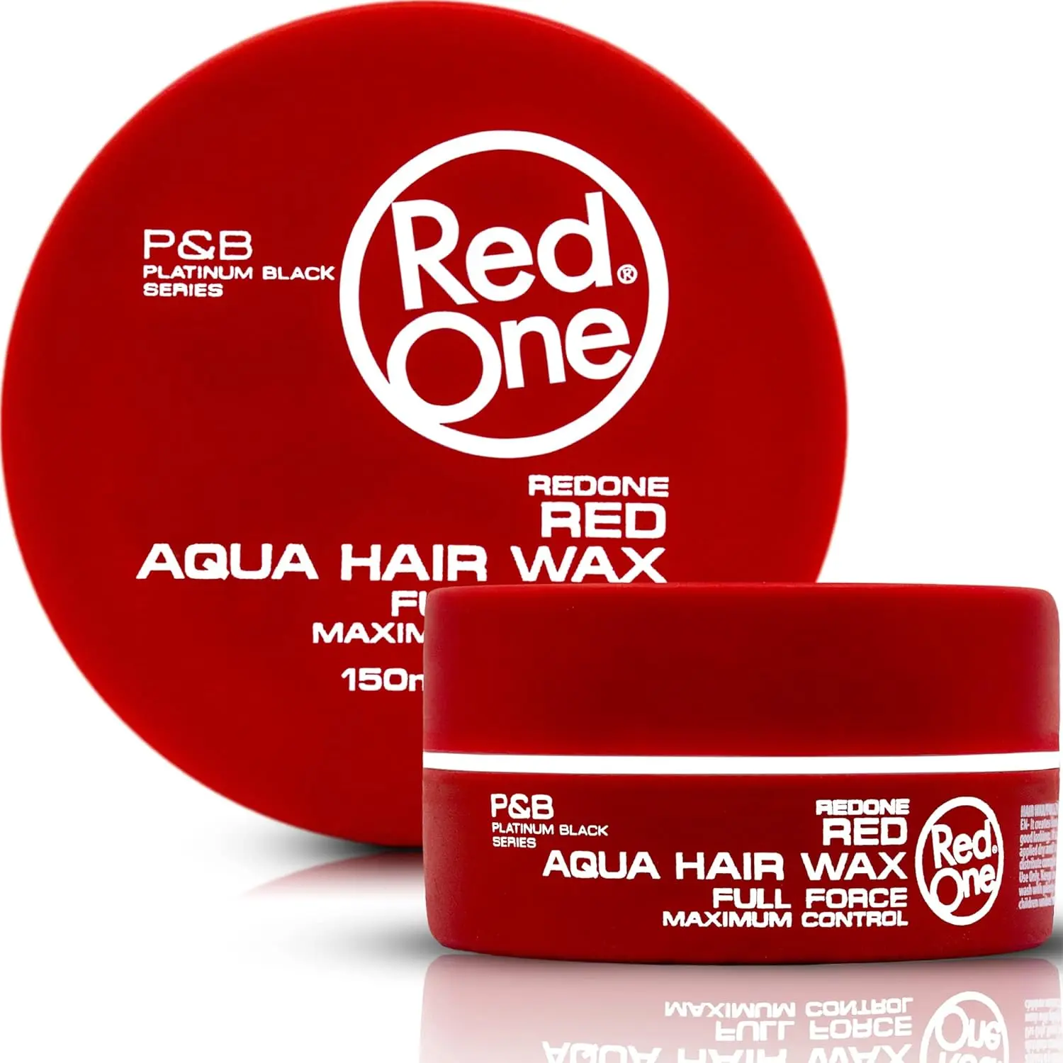 Red One Aqua Hair Wax 150ml - Red Color Gel for Haircare with Natural Scent