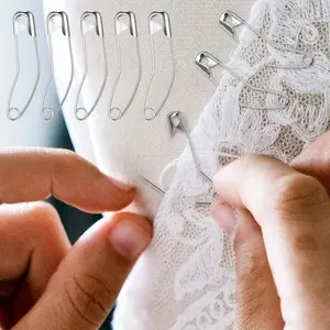 100 Bendable Safety Pins for Quilting, Sewing Supplies, Durable & Versatile, Perfect for Crafting Projects, Easy Grip Design