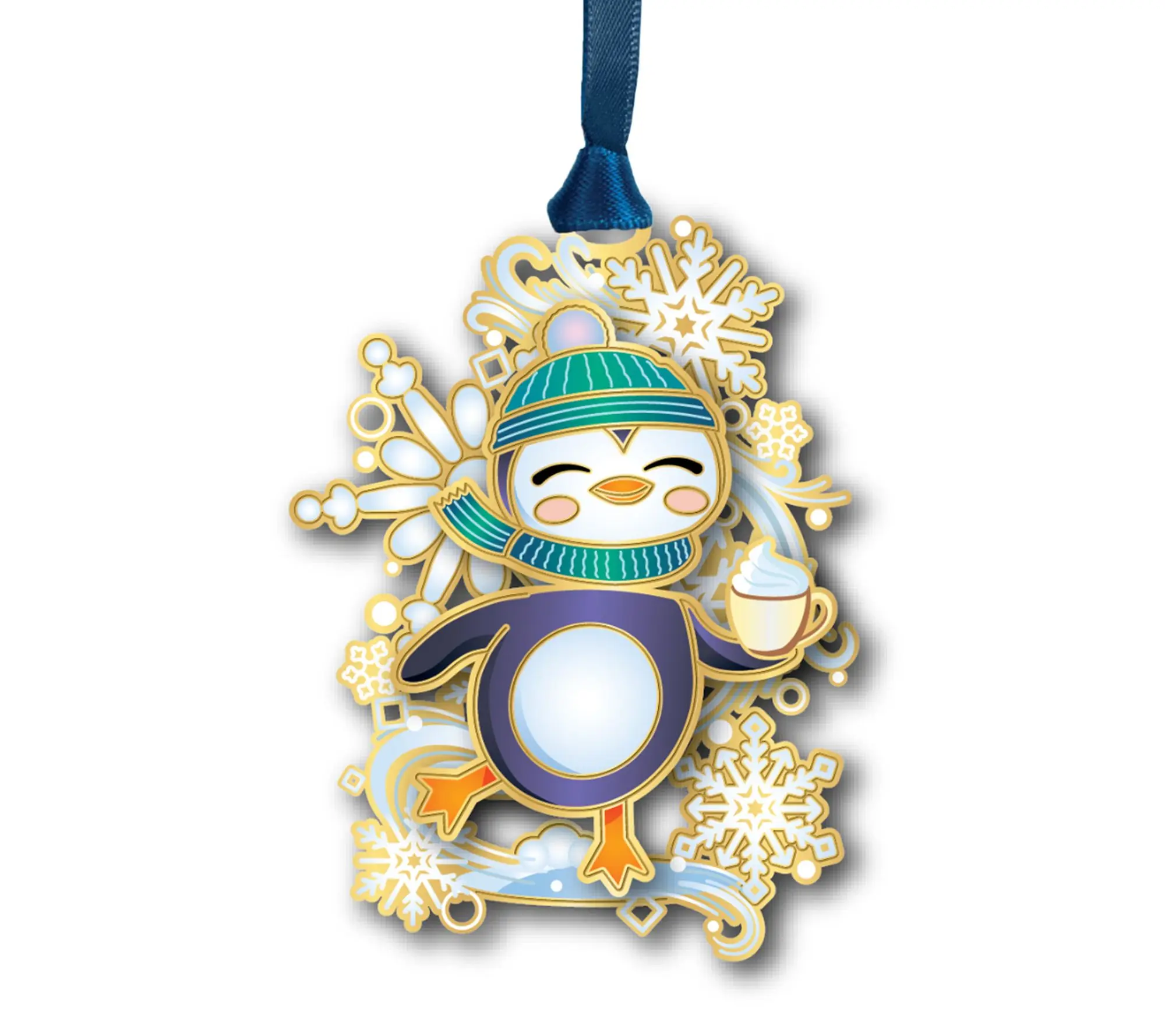 Beacon Designs Whimsical Cozy Penguin Ornament Beacon Designs Whimsical Cozy Penguin Ornament