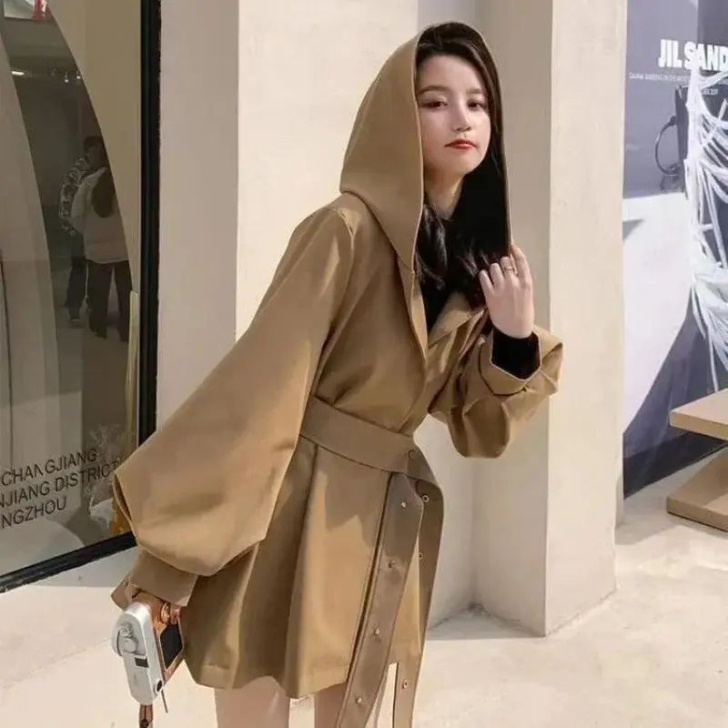 The Esker Drift Waterproof Hooded Trench Coat
