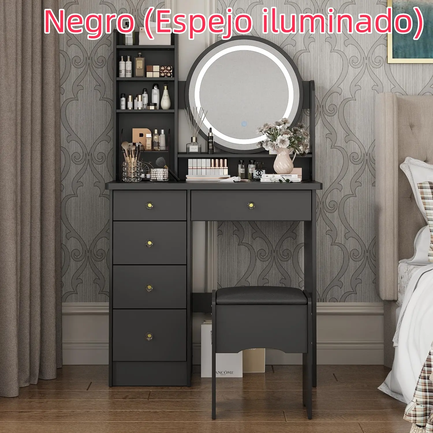 Black(Lighted Mirror)