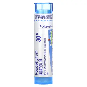 Boiron Podophyllum Peltatum, 30C, Diarrhea Relief, Approx 80 Pellets
