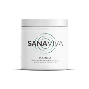 Sana Viva KARDIA Heart Health & Anti-Inflammation Supplement 30 Servings 60 Capsules for Optimal Cardiovascular Support