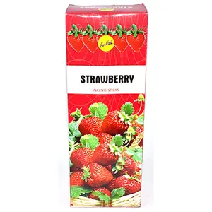 Strawberry Sree Vani Incense Sticks — Box of 6 Packs