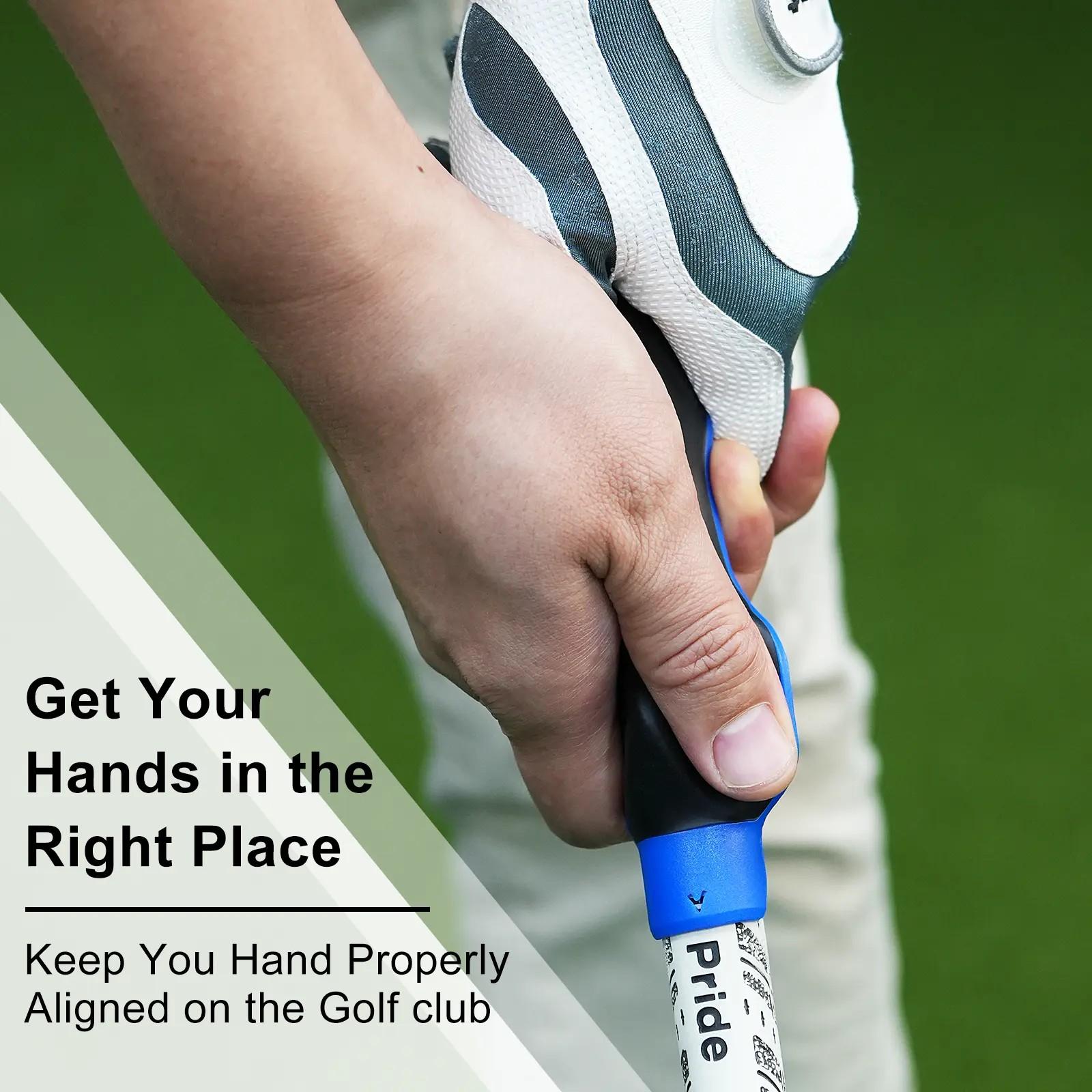 Golf Grip Trainer, Golf Training Aid, Easy To Carry to the Practice Area, Grip Trainer Club to Help Train Correct Hand Position