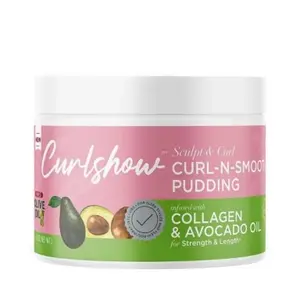 ORS Curl N Smooth Pudding with Natural Coconut Oil, Shea Butter, and Soybean Oil - 300g