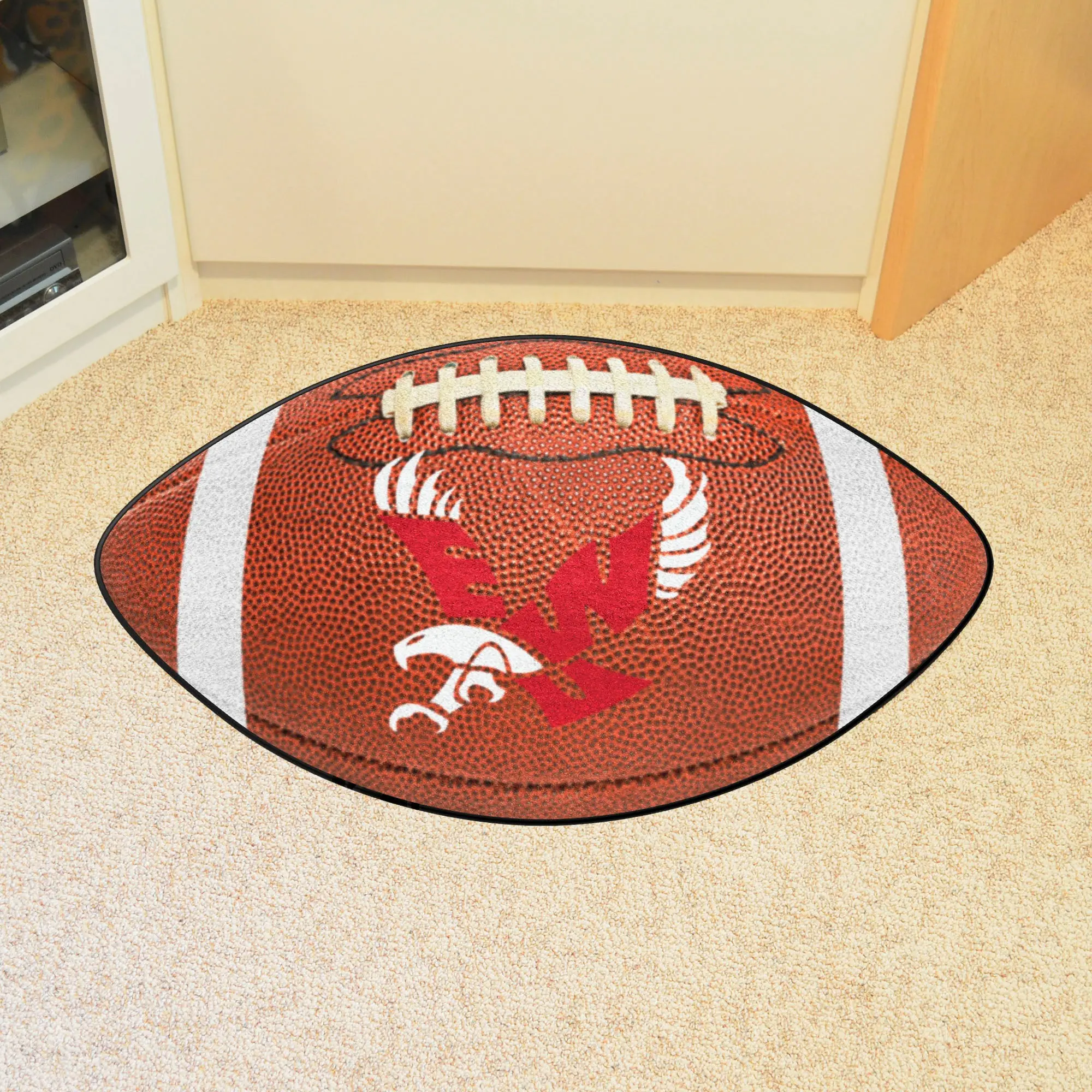 Eastern Washington Eagles Football Rug - 21"x32"