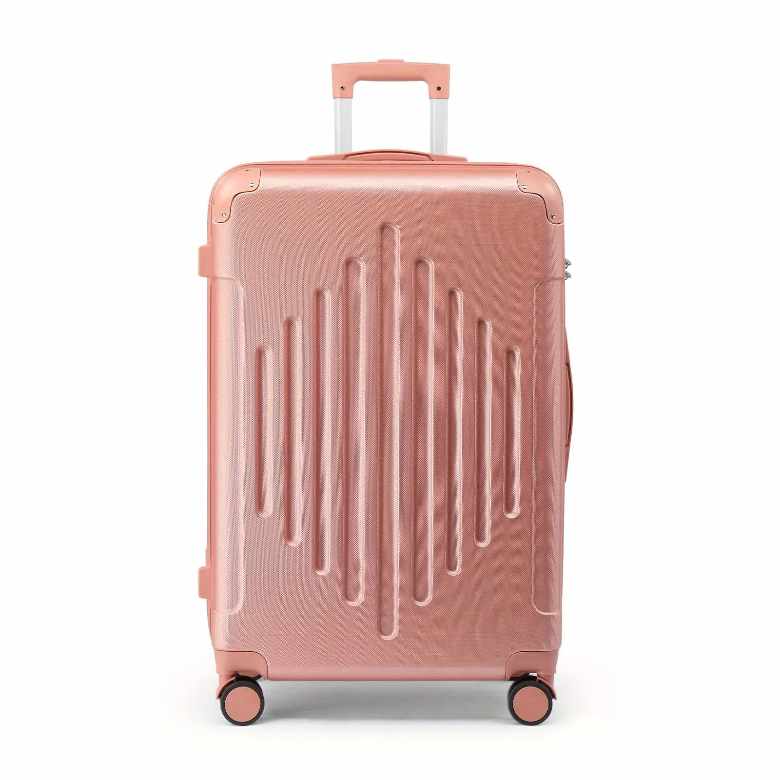 20/24/28 Inch Airline Approved Carry-On & Checked Baggage - ABS Hardshell Suitable for, TSA Lock, Silent Spinner Wheels, Lightweight Luggage with Iron- Frame, Zipper Closure, for Travel