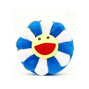 Arthink Smile Face Rainbow & Sunflower Plush Pillow - Soft Comfortable Floor Pillow for Home Bedroom Reading Decoration outdoor(Rainbow Color) TikTokShopBlackFriday tiktokshopblackfriday christmas gift