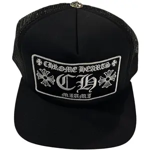 Chrome Hearts Miami Exclusive Trucker Hat Black