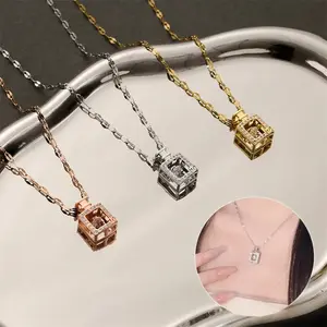 Enchanting Charm Necklace Rose Gold and Gold