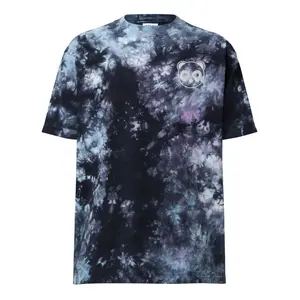 White Logo Tie-Dye Tee