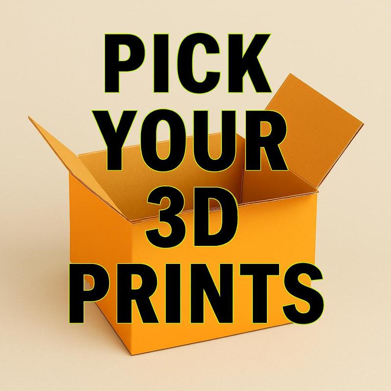 3D Printed Figurines & Home Decor – Live Sales Only